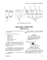 Preview for 26 page of Tektronix TSG200 Instruction Manual