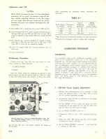 Предварительный просмотр 36 страницы Tektronix TYPE 109 Instruction Manual