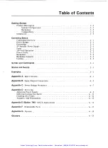 Предварительный просмотр 6 страницы Tektronix VX1401 User Manual