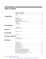 Предварительный просмотр 5 страницы Tektronix VX1411 Instruction Manual