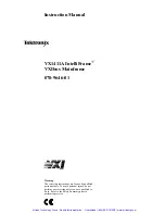 Preview for 2 page of Tektronix VX1411A IntelliFrame VXIbus Mainframe Instruction Manual