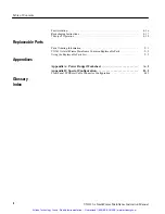 Preview for 7 page of Tektronix VX1411A IntelliFrame VXIbus Mainframe Instruction Manual