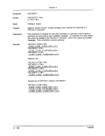 Preview for 132 page of Tektronix VX4287 User Manual