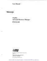 Preview for 3 page of Tektronix VX4521 User Manual