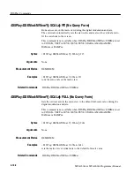 Preview for 134 page of Tektronix WCA230A Programmer'S Manual