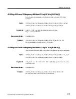 Preview for 247 page of Tektronix WCA230A Programmer'S Manual