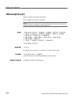 Preview for 340 page of Tektronix WCA230A Programmer'S Manual