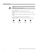 Предварительный просмотр 14 страницы Tektronix WFM 601A Service Manual