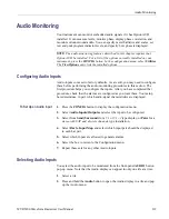 Preview for 135 page of Tektronix WVR5200 Series User Manual