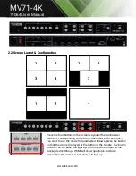 Предварительный просмотр 11 страницы Tekvox MV71-4K User Manual