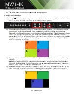 Предварительный просмотр 16 страницы Tekvox MV71-4K User Manual