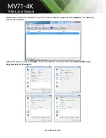 Предварительный просмотр 24 страницы Tekvox MV71-4K User Manual