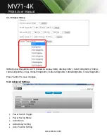 Предварительный просмотр 37 страницы Tekvox MV71-4K User Manual