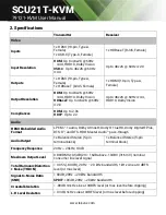 Preview for 7 page of Tekvox SCU21T-KVM User Manual
