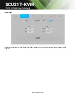 Preview for 16 page of Tekvox SCU21T-KVM User Manual