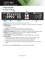 Предварительный просмотр 10 страницы Tekvox TEK 1201-
MV-RX User Manual