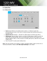 Предварительный просмотр 17 страницы Tekvox TEK 1201-
MV-RX User Manual