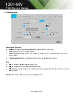 Предварительный просмотр 19 страницы Tekvox TEK 1201-
MV-RX User Manual