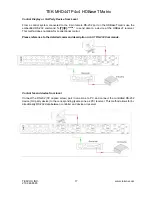 Preview for 23 page of Tekvox TEK-MHD44TP 79055 User Manual