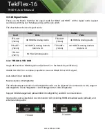 Preview for 17 page of Tekvox TekFlex-16 User Manual