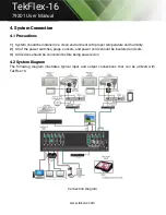 Preview for 24 page of Tekvox TekFlex-16 User Manual