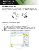 Preview for 41 page of Tekvox TekFlex-16 User Manual