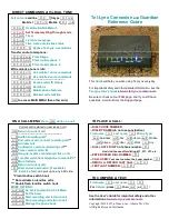 Предварительный просмотр 2 страницы Tel-Lynx Connexion Reference Manual