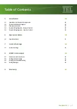 Preview for 3 page of TEL AFA1000/BLD Installation & Operating Manual