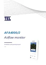 TEL AFA4000/2 Installation And Operating Manual preview