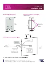 Preview for 3 page of TEL AFA500/BSC Installation & Calibration Manual