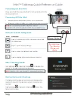 Preview for 2 page of Teladoc Health Mini MA-20149-003 Quick Reference Manual