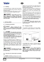 Предварительный просмотр 8 страницы Telair ENERGY 2510B User'S Operating Instruction And Installation Manual