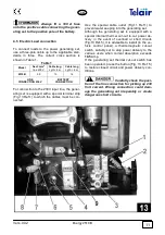 Preview for 11 page of Telair ENERGY 2510B User'S Operating Instruction And Installation Manual