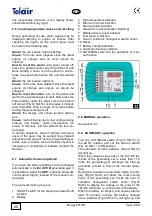 Предварительный просмотр 20 страницы Telair ENERGY 2510B User'S Operating Instruction And Installation Manual