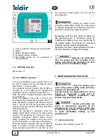 Предварительный просмотр 20 страницы Telair Energy 2510G User'S Operating Instruction And Installation Manual