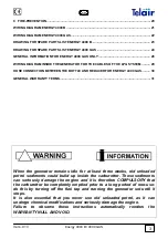 Preview for 3 page of Telair ENERGY 4000B User'S Operating Instruction And Installation Manual