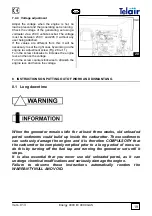 Предварительный просмотр 19 страницы Telair ENERGY 4000B User'S Operating Instruction And Installation Manual