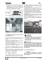 Preview for 18 page of Telair Energy 4010D Use And Maintenance Manual