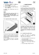 Preview for 16 page of Telair ice S2800 Manual For Installation And User Manual