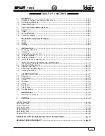 Preview for 3 page of Telair ICEBERG SPLIT 7000 Manual For Installation And User Manual