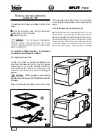 Preview for 14 page of Telair ICEBERG SPLIT 7000 Manual For Installation And User Manual