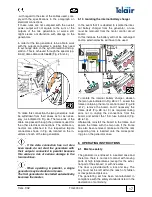 Предварительный просмотр 17 страницы Telair TIG 3000D Use And Maintenance Manual And Instructions For Installation