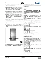 Предварительный просмотр 19 страницы Telair TIG 3000D Use And Maintenance Manual And Instructions For Installation