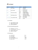 Preview for 7 page of Telco Depot TD100 SERIES User Manual