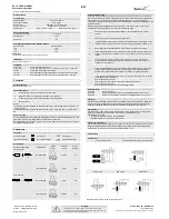 Telco Sensors PA 15 series User Manual preview