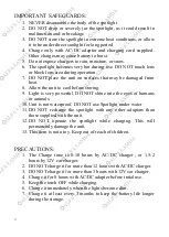 Предварительный просмотр 3 страницы Telco GD-3101 Instruction Manual