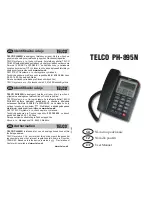 Preview for 1 page of Telco PH-895N User Manual