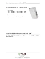 Предварительный просмотр 4 страницы Telco T2RIB 025 Manual