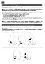 Preview for 8 page of Telcoma Automations ACE401 Operation And Programming Instructions