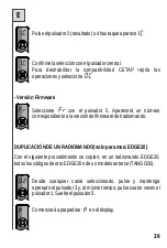 Предварительный просмотр 29 страницы Telcoma Automations EDGE20 Operation And Programming Instructions